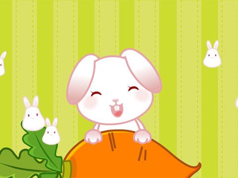 >小白兔白又白