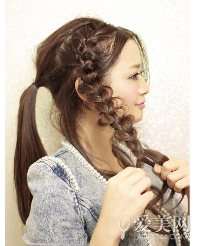 两款公主头<em>扎法</em>图解3分钟搞定甜美发型_360问