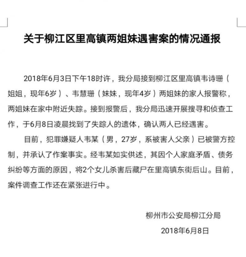 禽兽父亲，亲手杀害自己的一对女儿，简直是天理不容