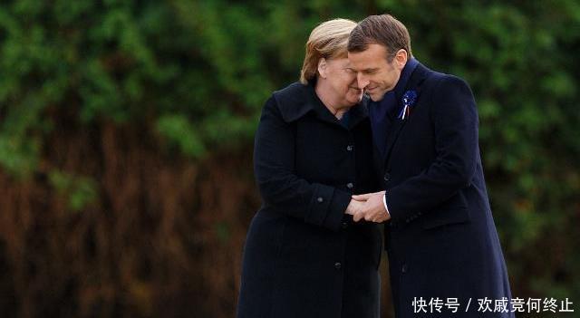 默克尔力挺马克龙:就是要建欧洲军队!