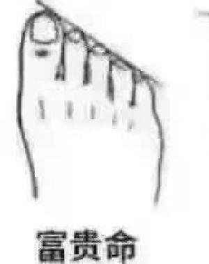 从脚趾看你这辈子是享福命,富贵命,或者劳累命?