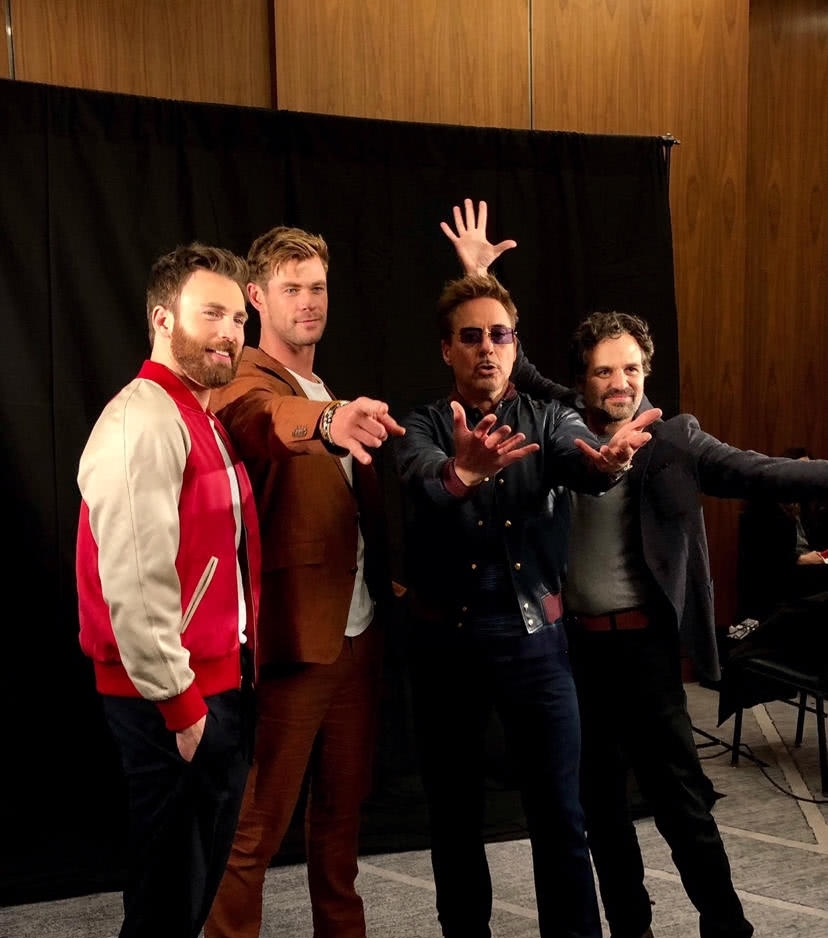 《复仇者联盟4:终局之战》巨头们发布会幕后合