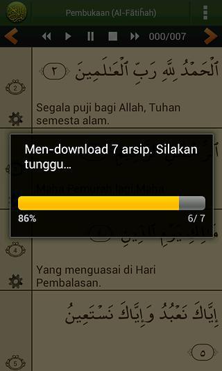 AlQuran Bahasa Indonesia截图4