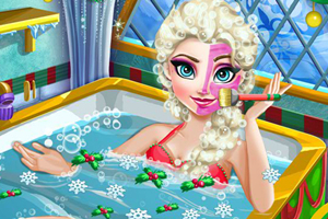 冰雪女王圣诞节美容Spa,冰雪女王圣诞节美容