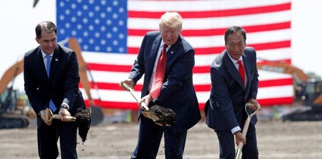 特朗普要郭台铭招退伍军人,郭台铭解释您上任