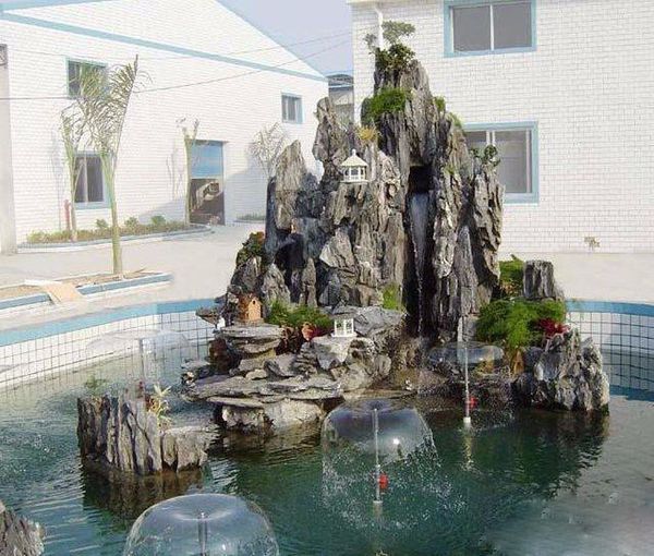 假山流水喷泉制作方法是怎样的_360问答