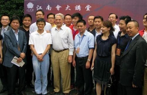 张维迎,周其仁,许小年,企业家王石,马蔚华,马云,郭广昌,王健林,牛根生