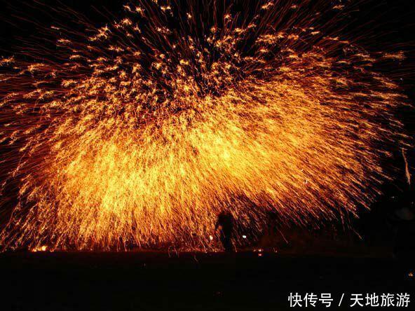 2018年洛阳春节,铁花为你开