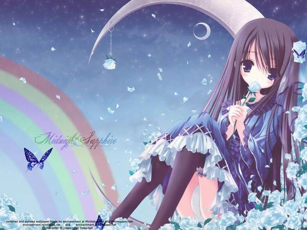 两个相对的动漫萌<em>少女</em>图片_360问答