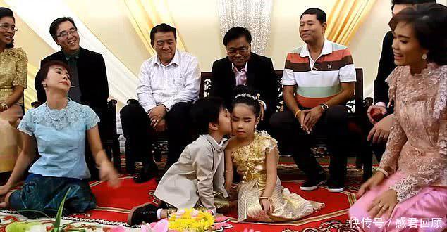 泰国一对父母为6岁龙凤胎举办婚礼,原因竟然是