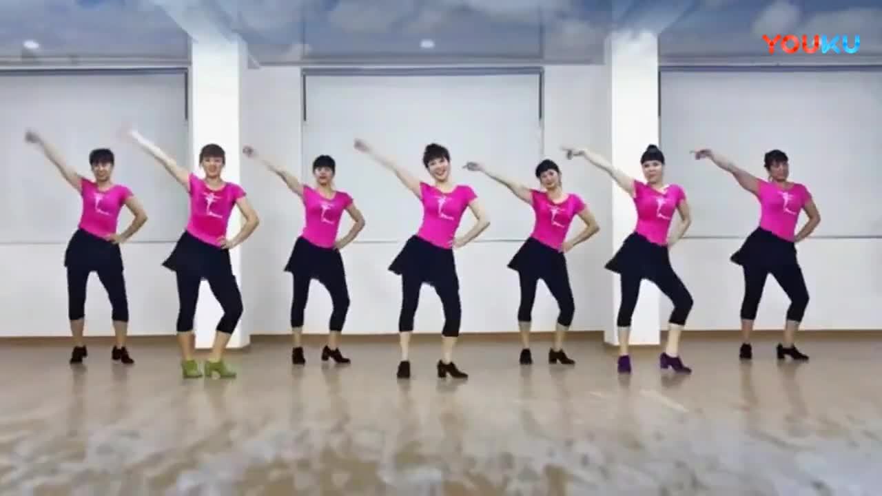 学跳广场舞的分解动作儿童广场舞蹈视频广场舞