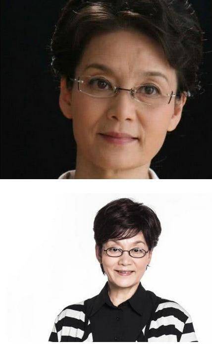 她们同是奶奶辈演员，一个满脸后遗症，另一个却连皱纹都那么优雅