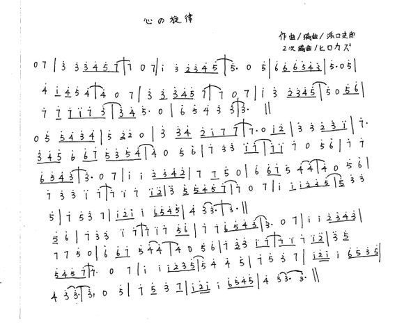 小苹果旋律简谱分享_小苹果旋律简谱图片下载