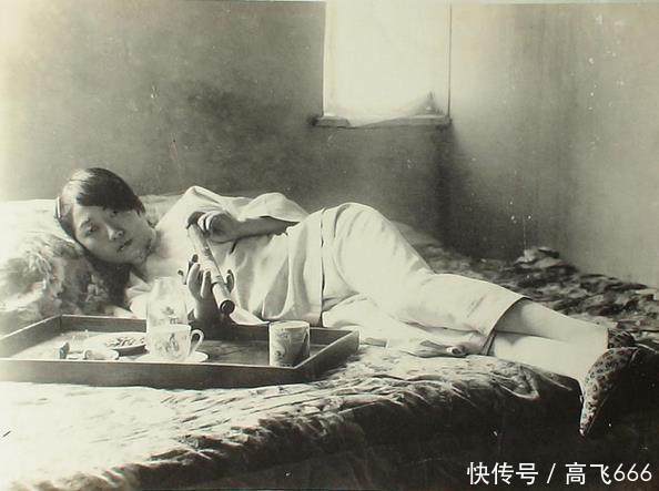 晚清鸦片的危害有多大?看了这组老照片就明白了,图五女子媚态十
