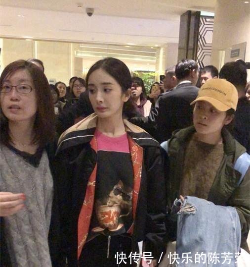 路人曝光杨幂未P图照片,素颜差别较大,但颜值