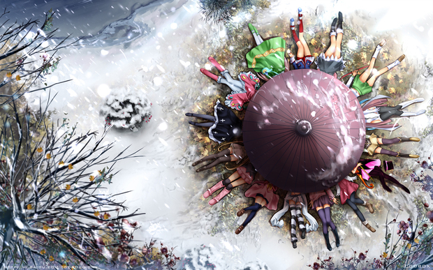 想知道伞下面的都是谁,出自哪部动漫_360问答