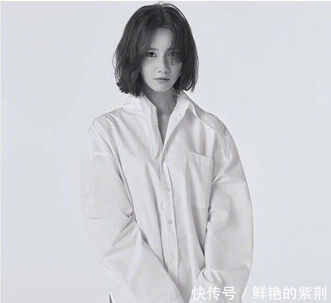 林允儿时尚大片太美了, 简单搭配尽显高级感, 网