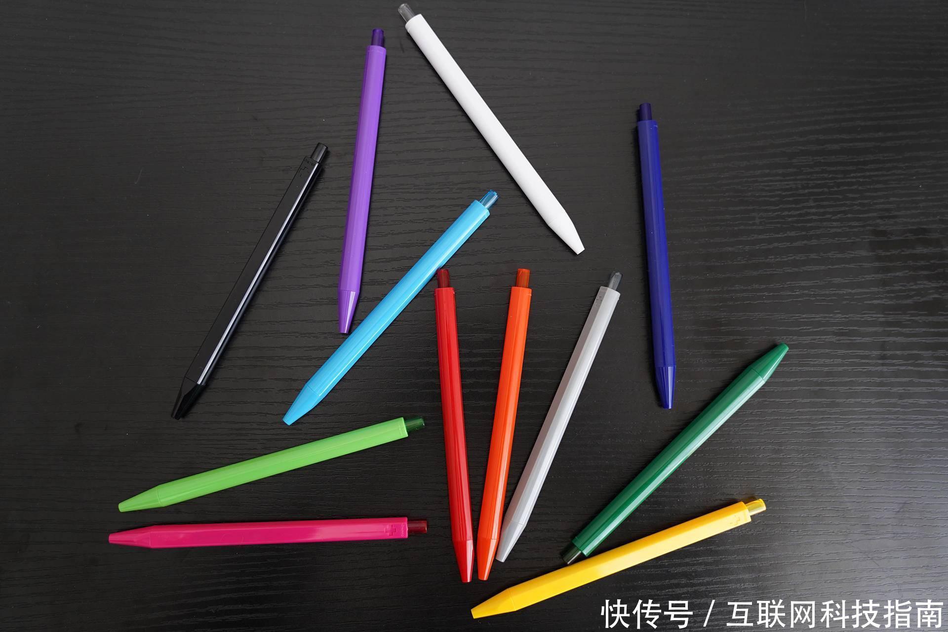 给生活一些多彩,12种颜色Radical 瑞士中性笔