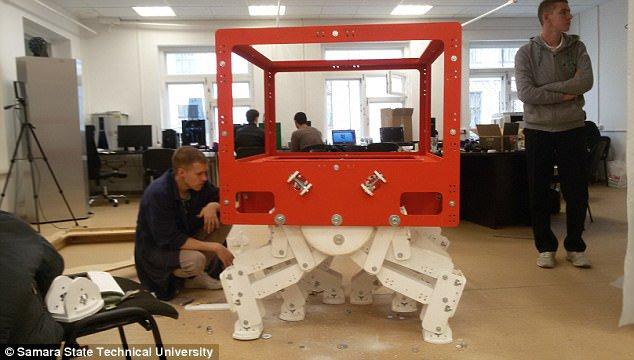 俄发明会走路的房子可躲避洪水飓风探索月球