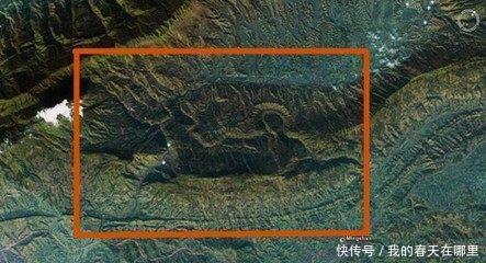 中国山区发现神兽“麒麟”,但只有卫星才能捕捉到其影像