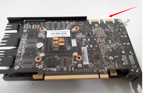 问一下gtx660显卡上面的金手指部分是干吗的?_360问答