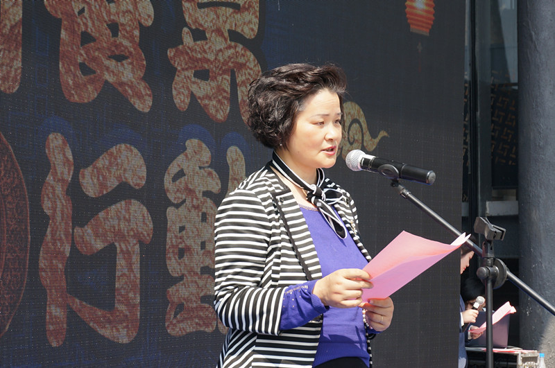 合肥市委宣传部副部长,市文明办主任魏玉萍在启动仪式上致辞来源:合肥