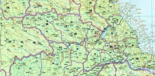 北宋宿州高清地图! 谁说宿州以前是小县城