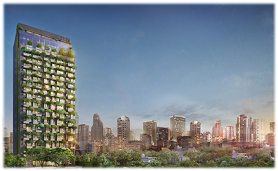 曼谷暹罗豪庭,市中心的立体森林