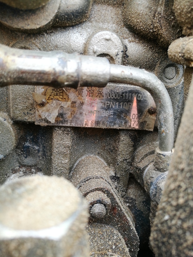 玉柴4108铲车用发动机喷油泵型号带增压的柴