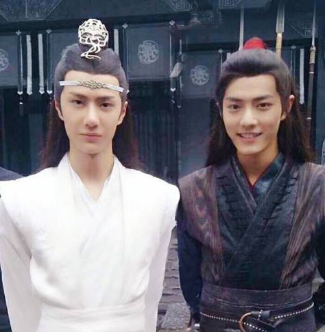 《陈情令》新路透,肖战找王一博要避尘剑,网友