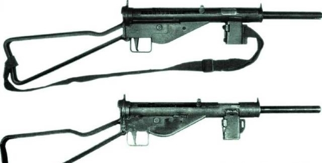 二战德国用一根钢管仿制英国司登冲锋枪的MP