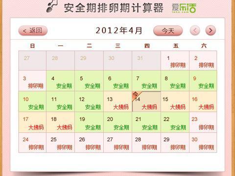 <em>安全期</em>排卵期计算器_360应用宝库