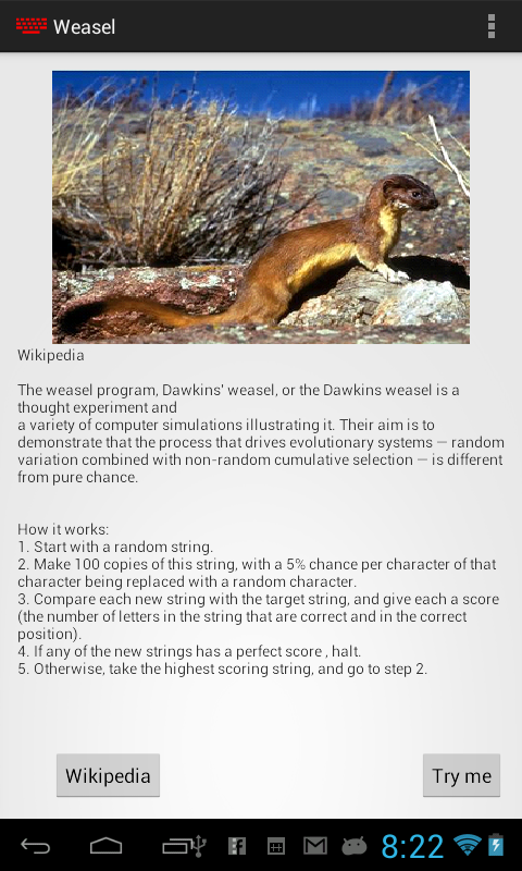 Weasel Program截图2