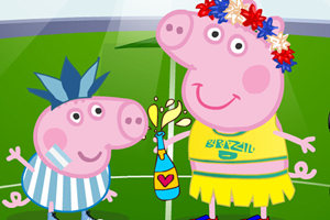 粉红小猪世界杯换装,粉红小猪世界杯换装小游