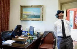 奥巴马贡献VR史上里程碑式照片 却被世界人民玩坏了