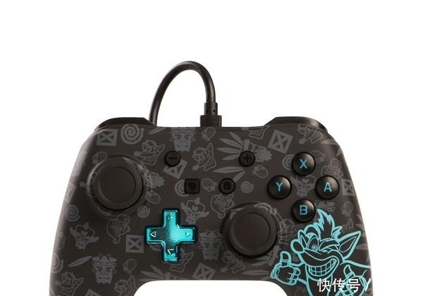 POWERA推出古惑狼主题SWITCH有线手柄