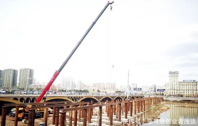 延新桥旁这么多铁柱子干啥的要建新桥吗记者为