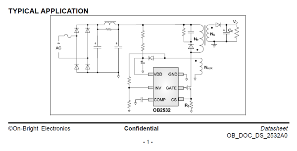 寻求高手,找开关电源上的六脚芯片_360问答