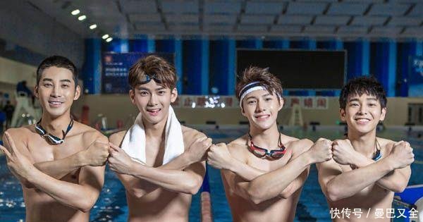 演运动员的5位男星, 许魏洲认真白敬亭腿比女