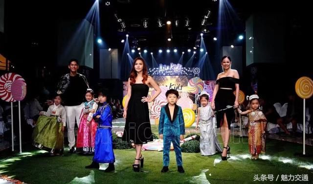 仙居潮童星杨舜强在泰国亚洲少儿国际时装周上