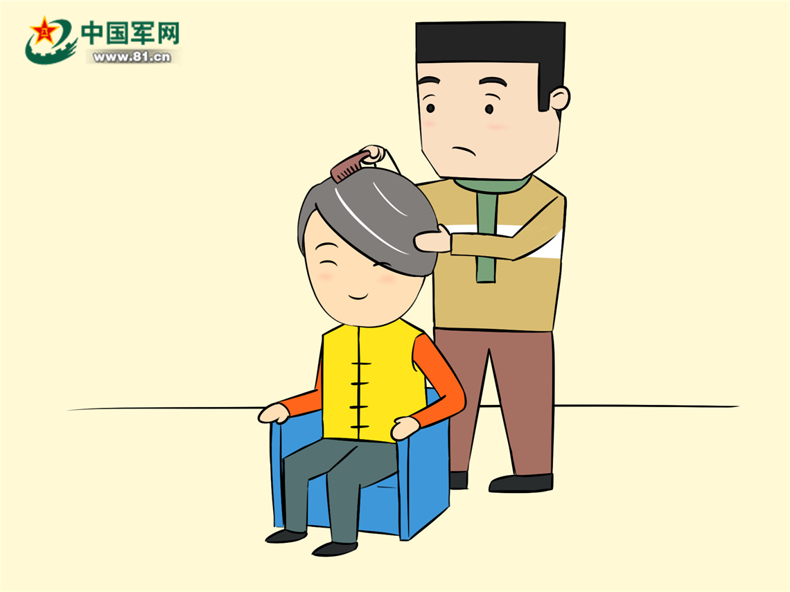 妈妈,这是兵儿子写的三行情书,请查收