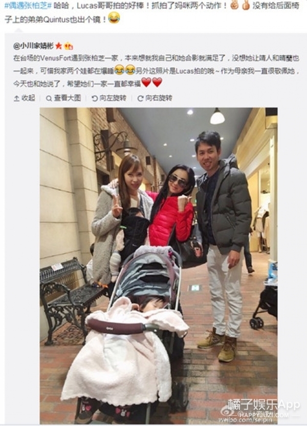 太快了吧！张柏芝儿子Lucas都这么大了...