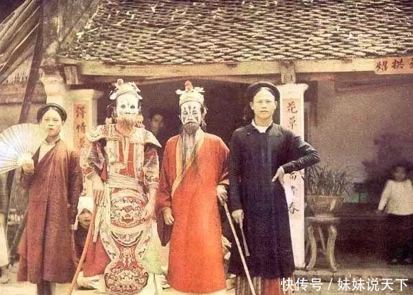 百年前的越南老照片 中国元素随处可见