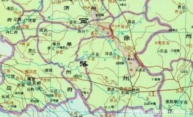 北宋宿州高清地图! 谁说宿州以前是小县城