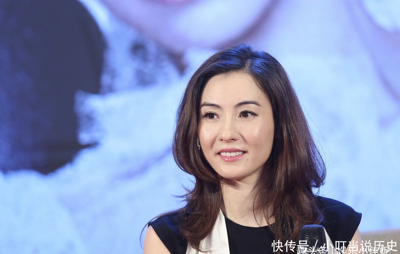 张柏芝生3胎后首露面,面色圆润依旧美丽!新男