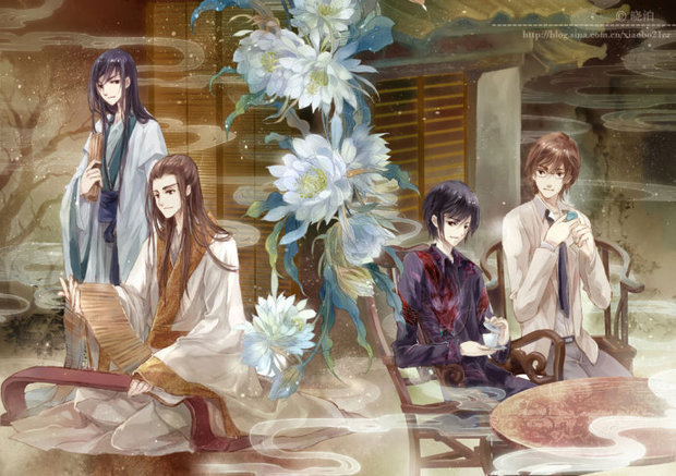 二次元三人闺蜜头像(一人一张)_360问答