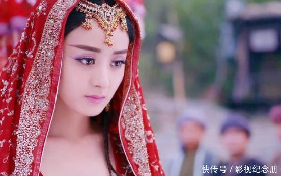 赵丽颖新娘装扮有六美,花千骨甜美,玉无心艳丽