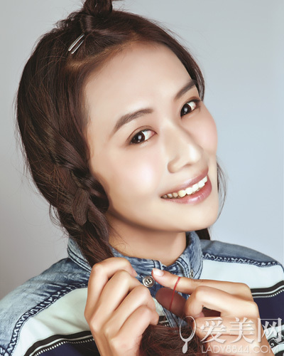 两款清纯减龄<em>编发</em>发型教你化身韩剧女主_360