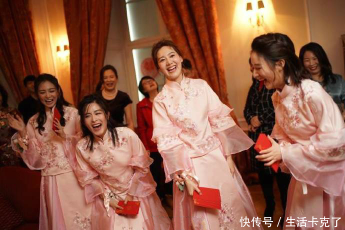 唐嫣罗晋大婚,伴娘伴郎团合影曝光,罗晋唐嫣同