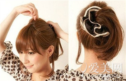 <em>长发发型</em>如何打理好侧分卷发or侧<em>马尾</em>_360问